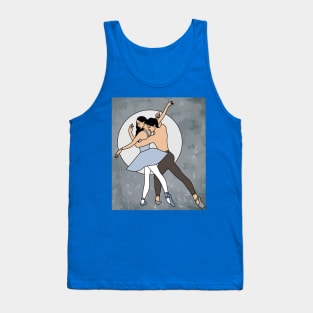 Dancing Ballerina Ballet Figures Tank Top